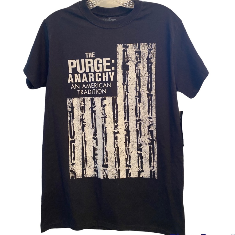 The Purge Anarchy Short Sleeve Black T Shirt S NWT